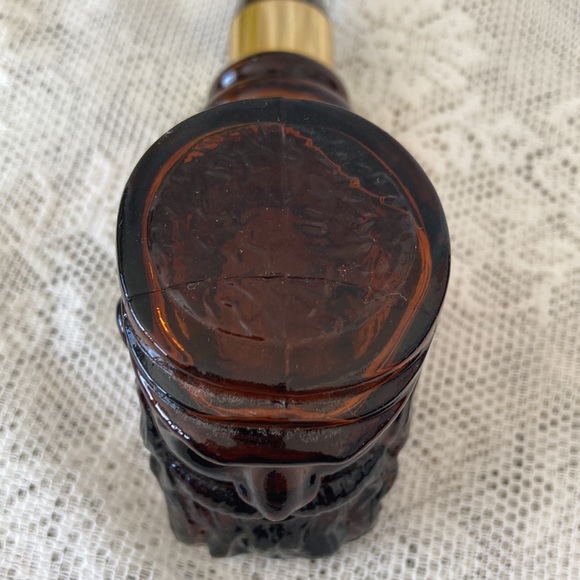 Vtg. Avon Man’s Face Shaped Pipe Bottle. Wonderful vintage condition/no box/Full - Picture 4 of 4